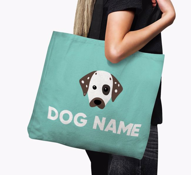 Personalised {dogsName} Icon Canvas Bag